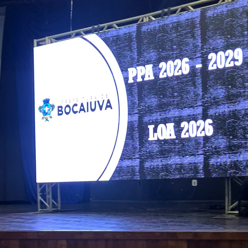 Bocaiúva realiza audiência pública para discutir Lei Orçamentária anual de 2026
