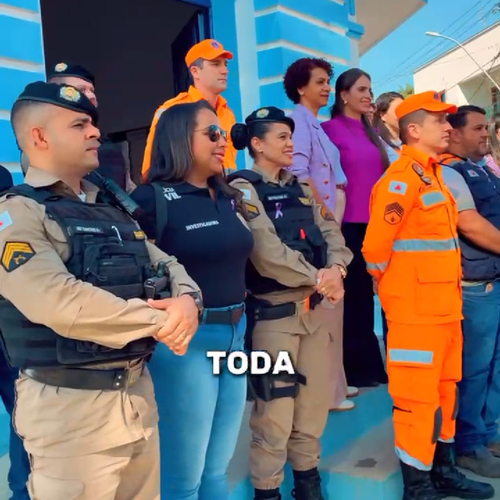 Polícia Militar realiza caminhada “Agosto Lilás” em Bocaiúva